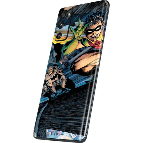 DC Comics Batman All Star Batman & Robin, The Boy Wonder ( Batman & Robin in Action) By Jim Lee Galaxy S20 Fan Edition Skin